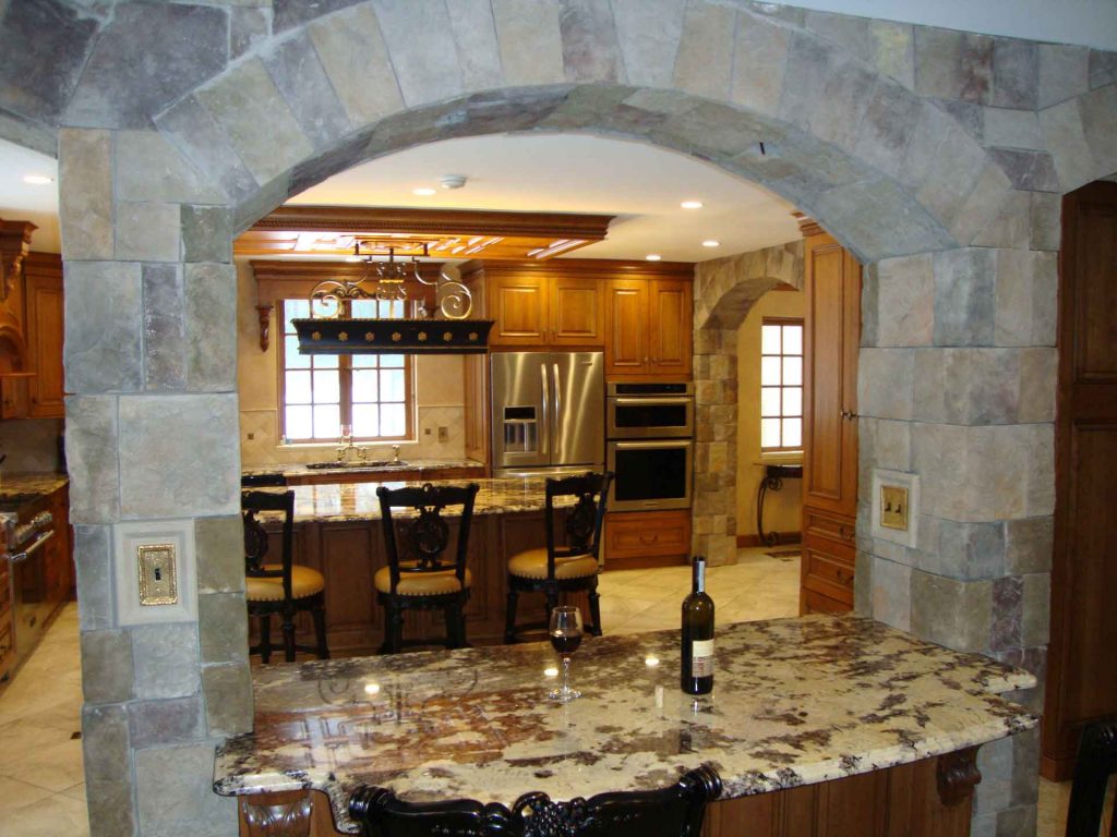 Kitchen remodel with new countertops and cabinets completed by Home Pro Builders LLC