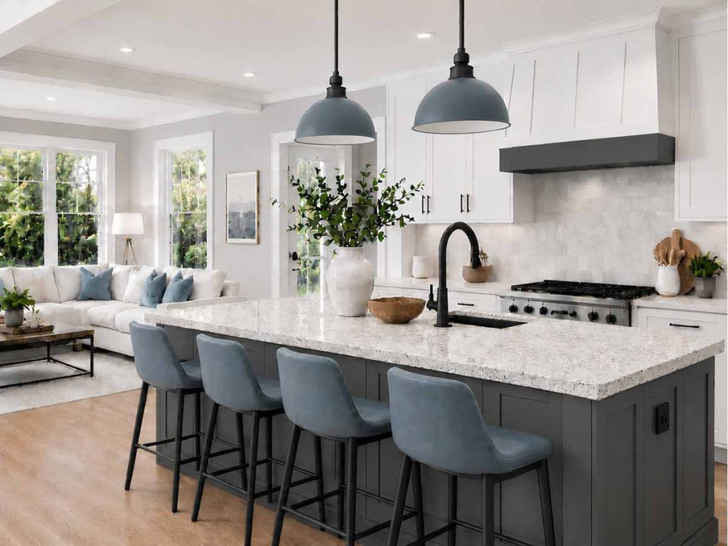Kitchen remodeling concept art